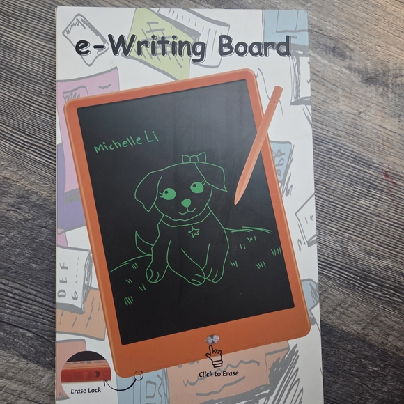 Orange e-Writing Board Tablet - Picture 1 of 1